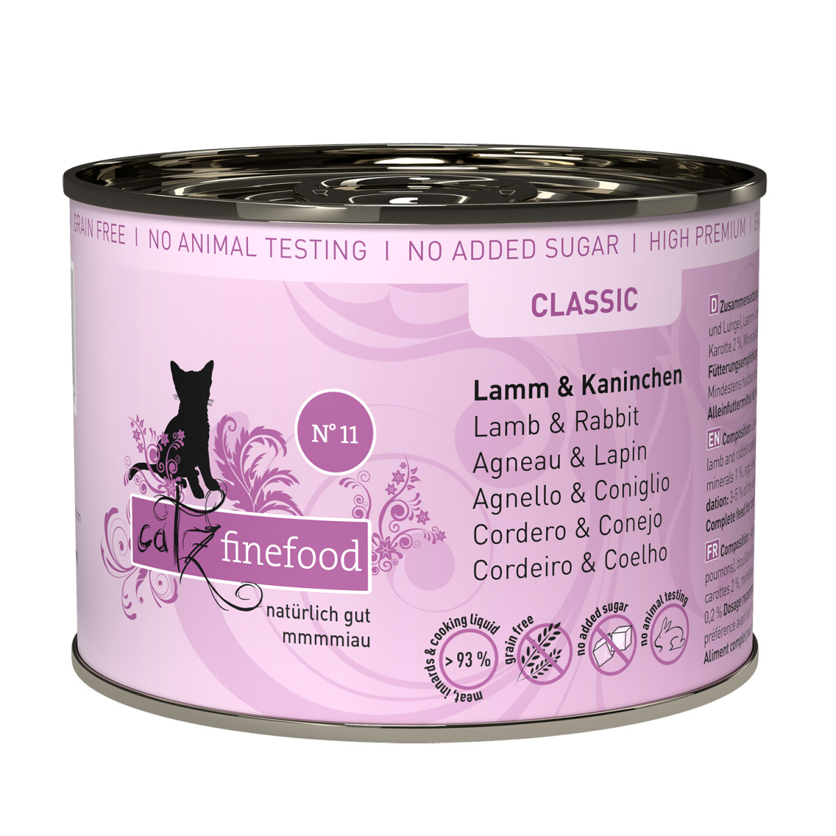 Catz Finefood No. 11 Lamm & Kaninchen 200g.