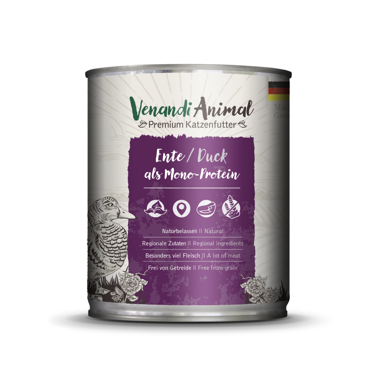 Venandi Animal Ente als Monoprotein 800g.