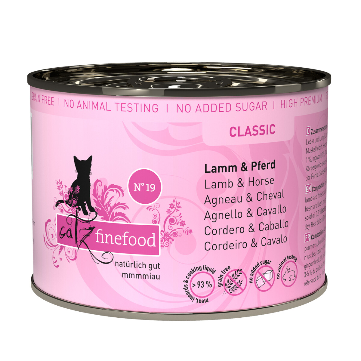 Catz Finefood No. 19 Lamm & Pferd 200g.