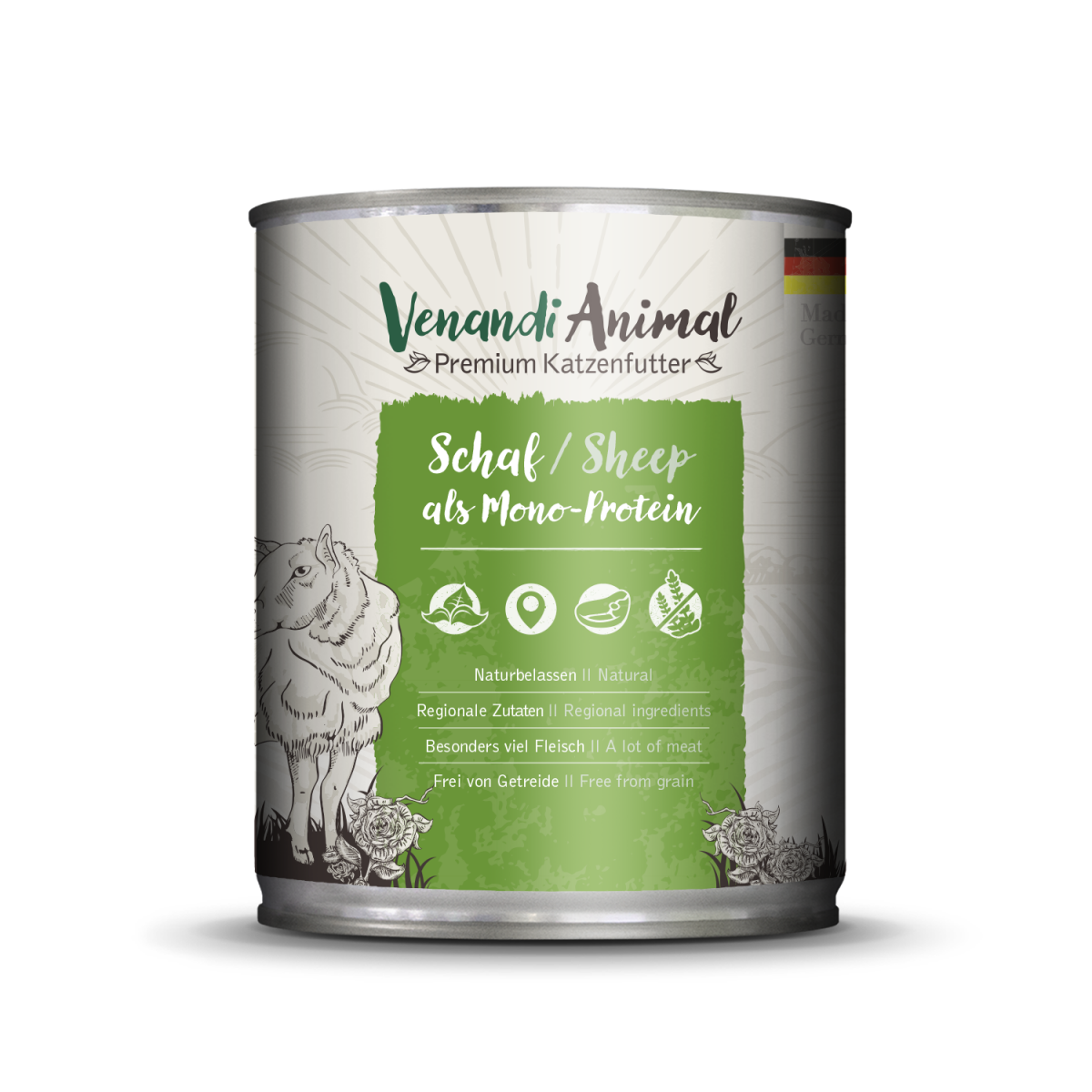 Venandi Animal Schaf als Monoprotein 800g.