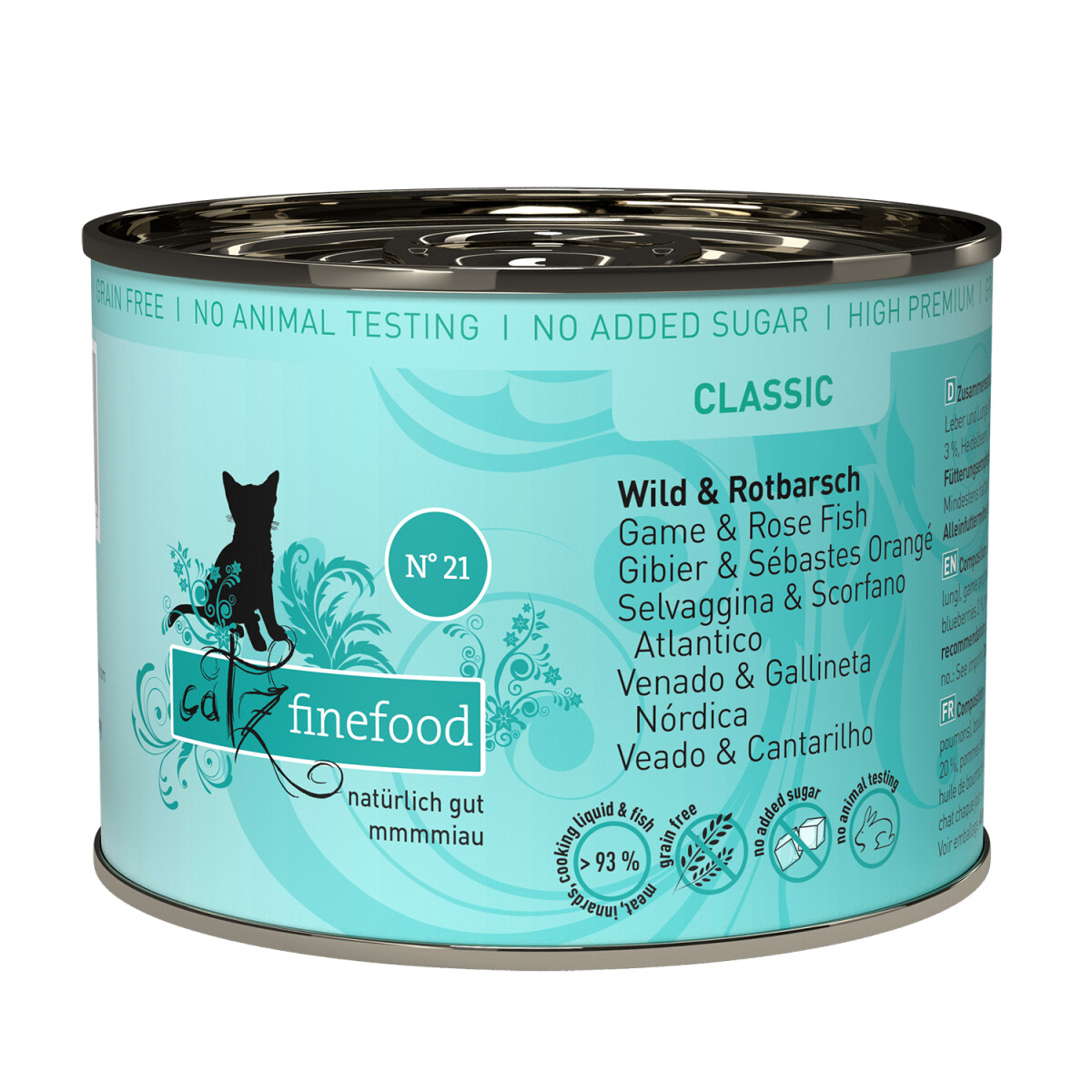 Catz Finefood No. 21 Wild & Rotbarsch 200g.