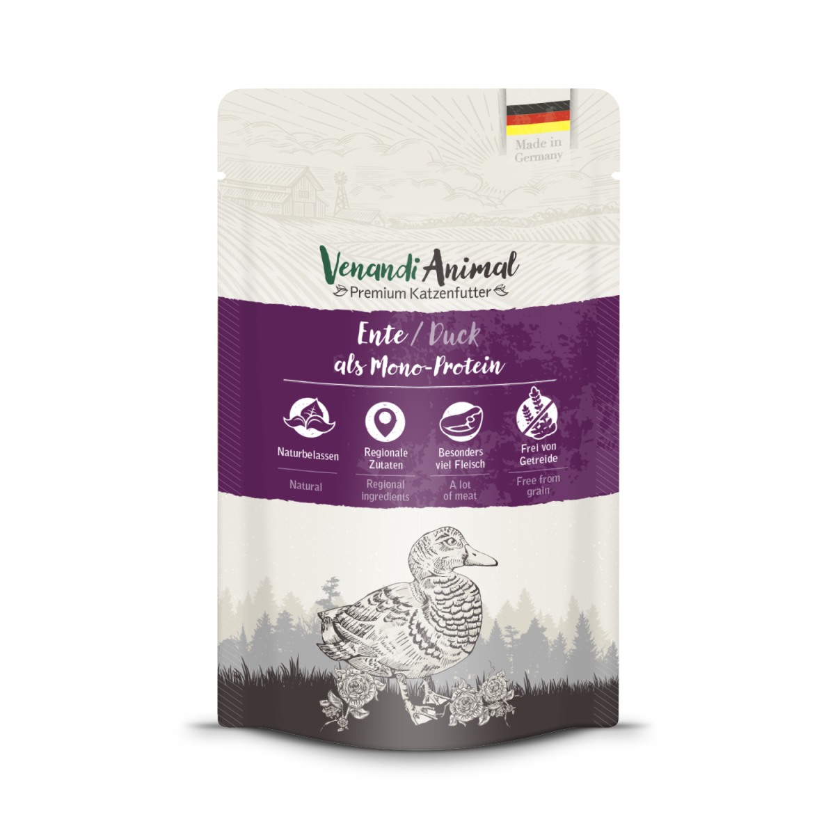 Venandi Animal Ente als Monoprotein 125g.