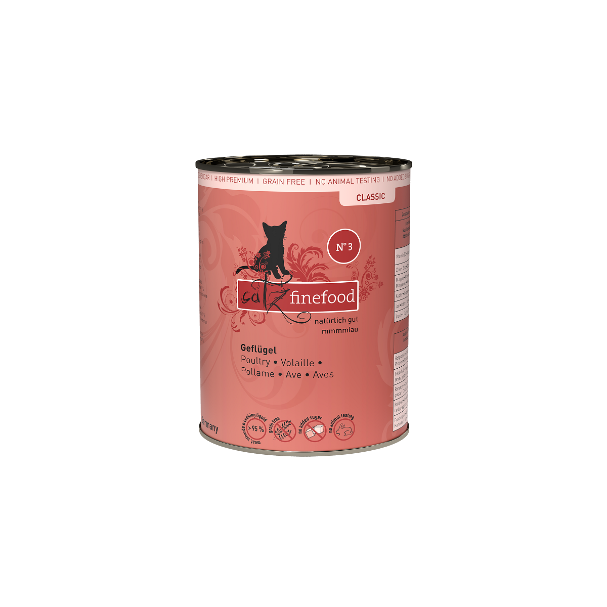 Catz Finefood No. 3 Geflügel 400g.