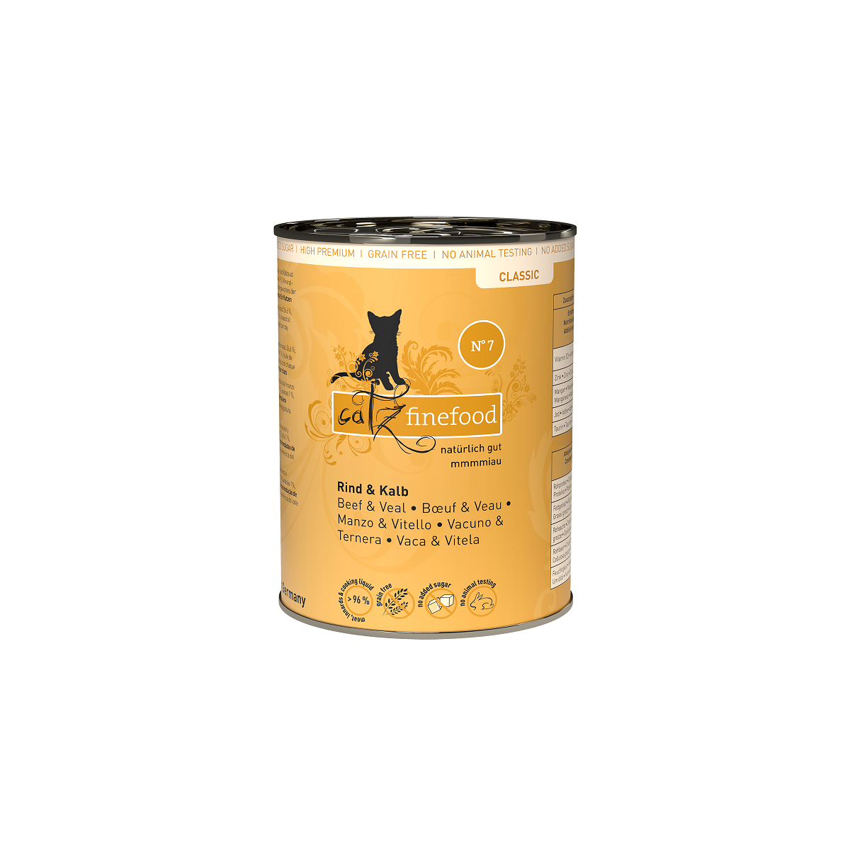 Catz Finefood No. 7 Rind & Kalb 400g.