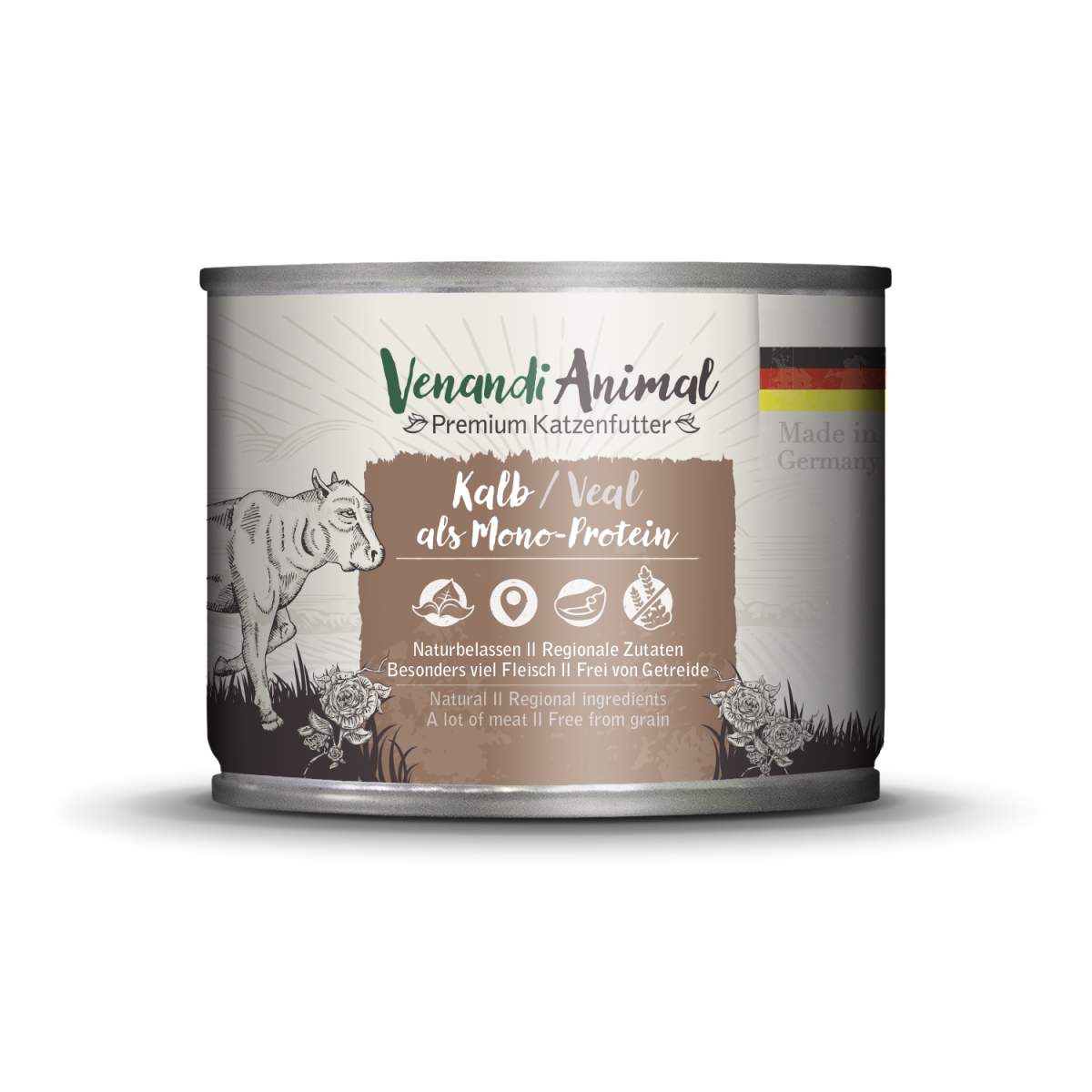 Venandi Animal Kalb als Monoprotein 200g.