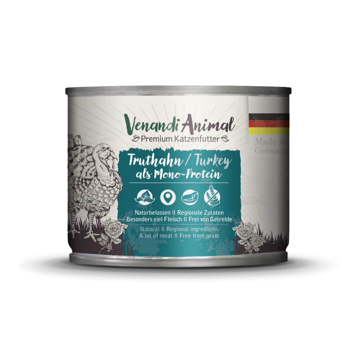 Venandi Animal Truthahn als Monoprotein 200g.