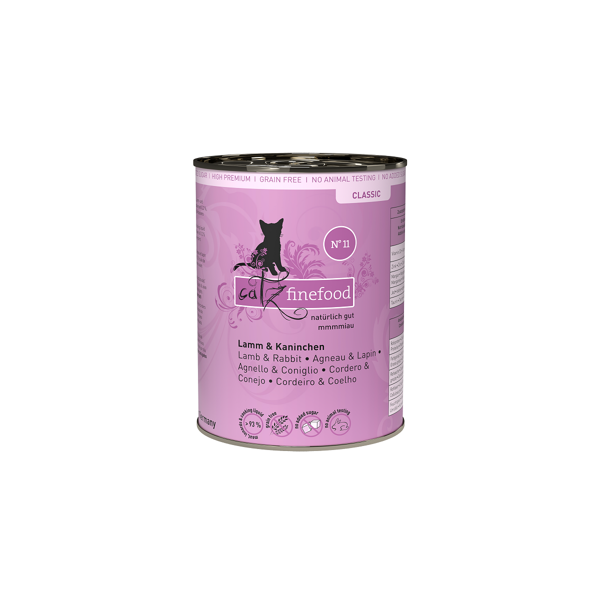 Catz Finefood No. 11 Lamm & Kaninchen 400g.