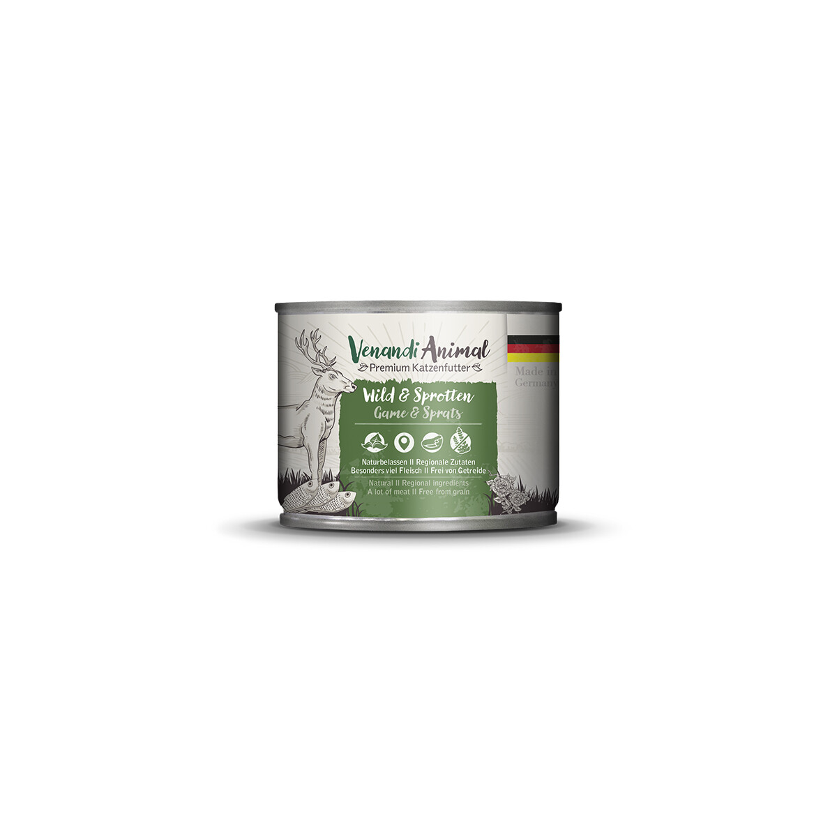 Venandi Animal Wild & Sprotten 200g.