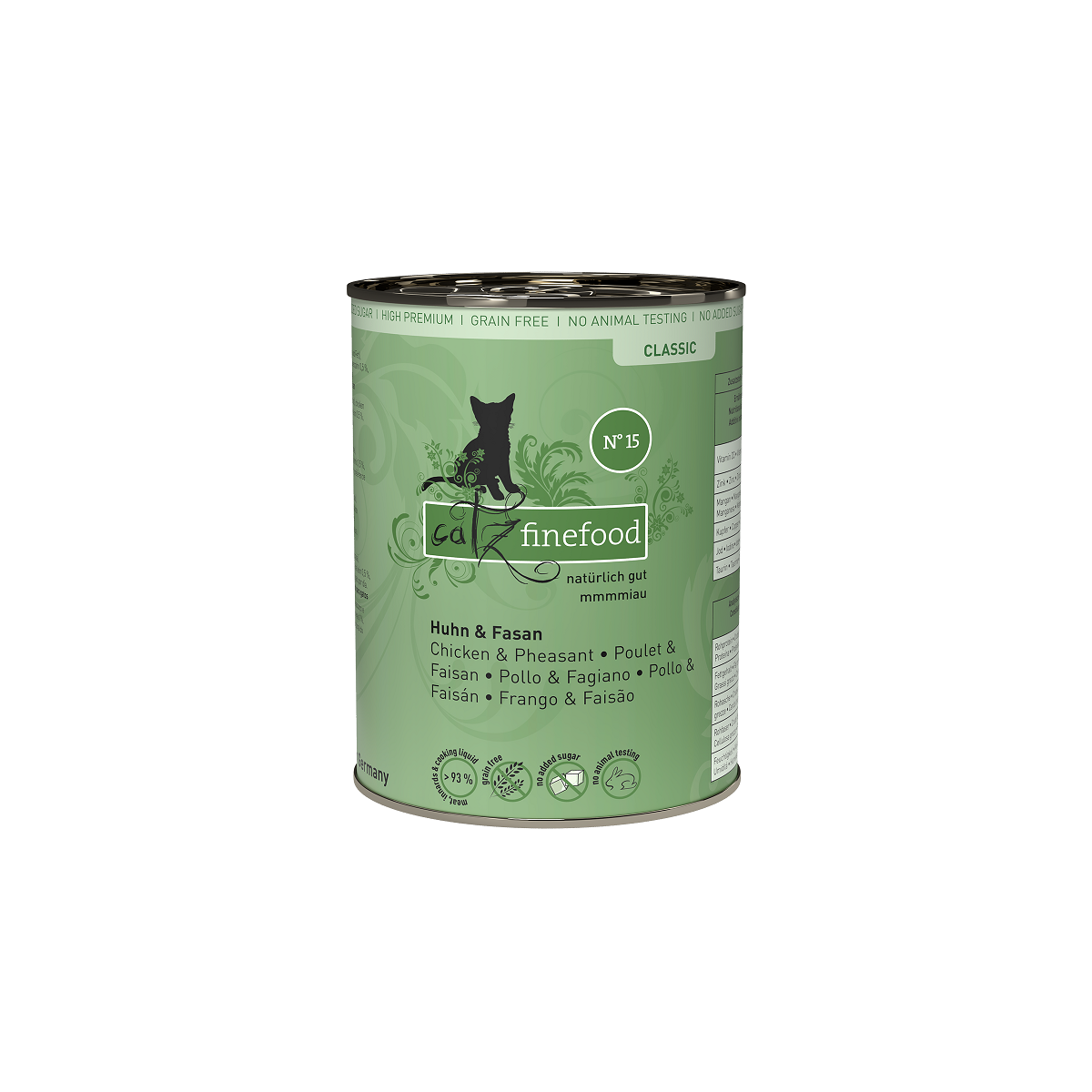 Catz Finefood No. 15 Huhn & Fasan 400g.