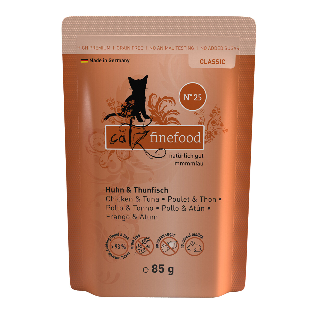 Catz Finefood No. 25 Huhn & Thunfisch 85g.-Beutel