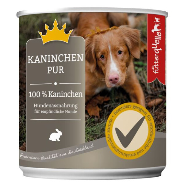 Futterquelle Kaninchen PUR 200g.-Dose