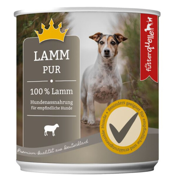 Futterquelle Lamm pur 200g.-Dose