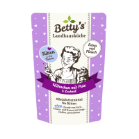 Betty´s Landhausküche für Kitten Hühnchen mit Pute 100g.