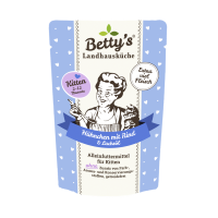 Betty´s Landhausküche für Kitten Hühnchen mit Rind 100g.