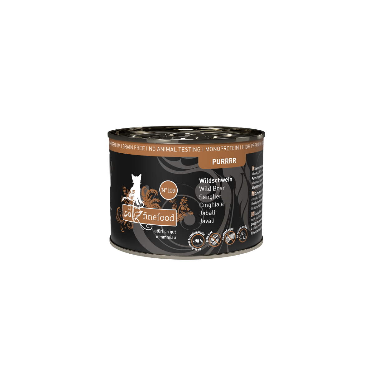 Catz Finefood Purrrr No. 109 Wildschwein 200g.