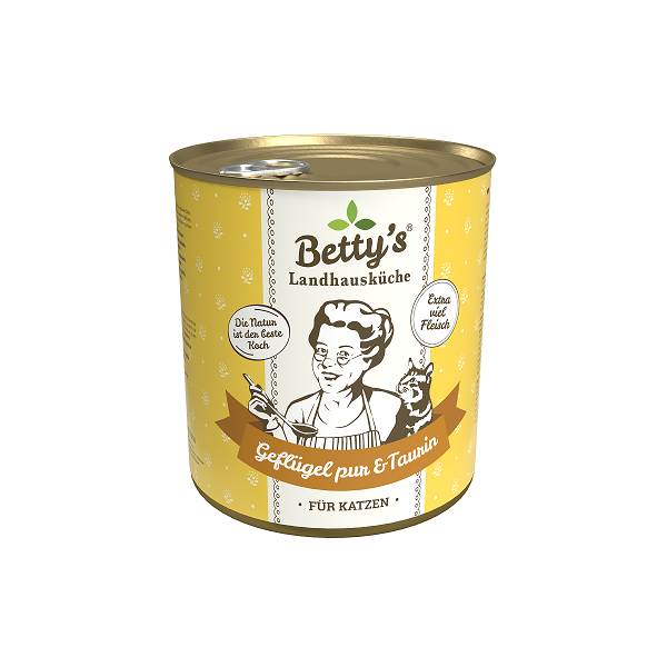 Betty´s Landhausküche Geflügel pur 800g.