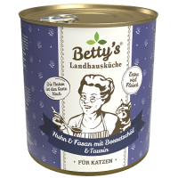 Betty´s Landhausküche Huhn und Fasan 800g.