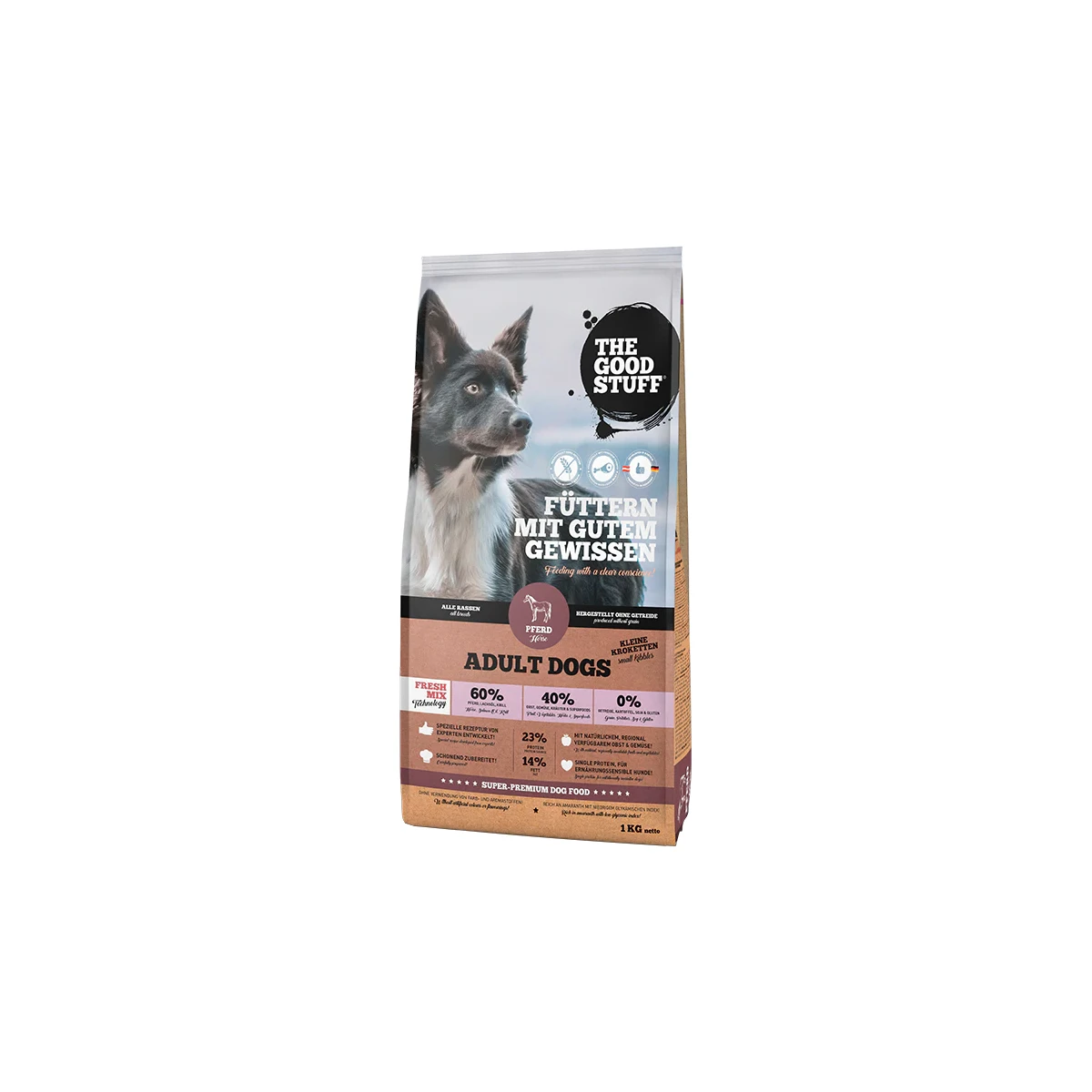 THE GOODSTUFF HUND MINIS Pferd 1kg.