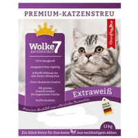 Katzenstreu Wolke 7 Extraweiß - 12kg.