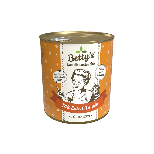 Betty`s Landhausküche mit Ente 800g.