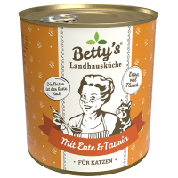 Betty`s Landhausküche mit Ente 800g.