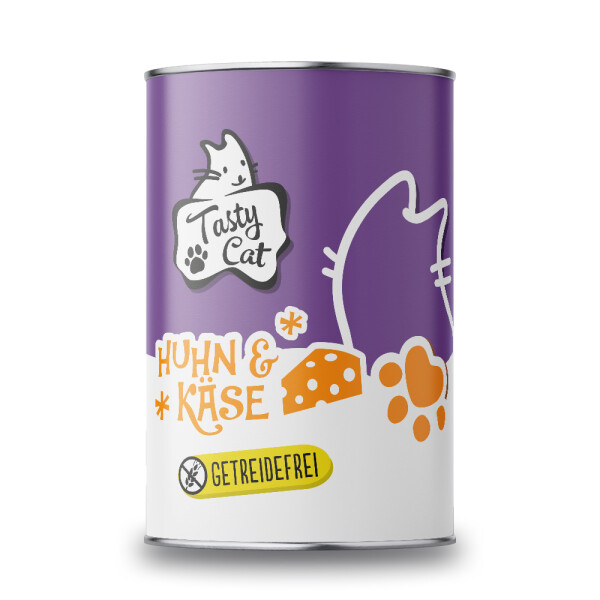 TastyCat Huhn & Käse 400g.