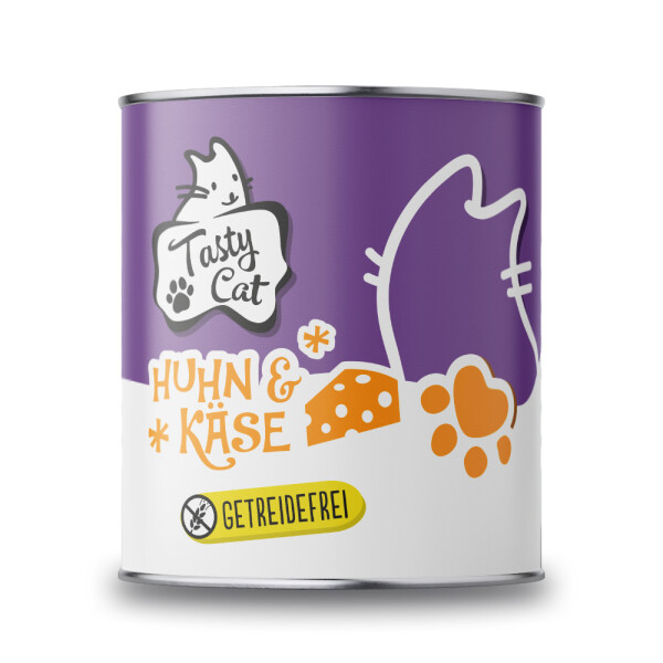 TastyCat Huhn & Käse 800g.