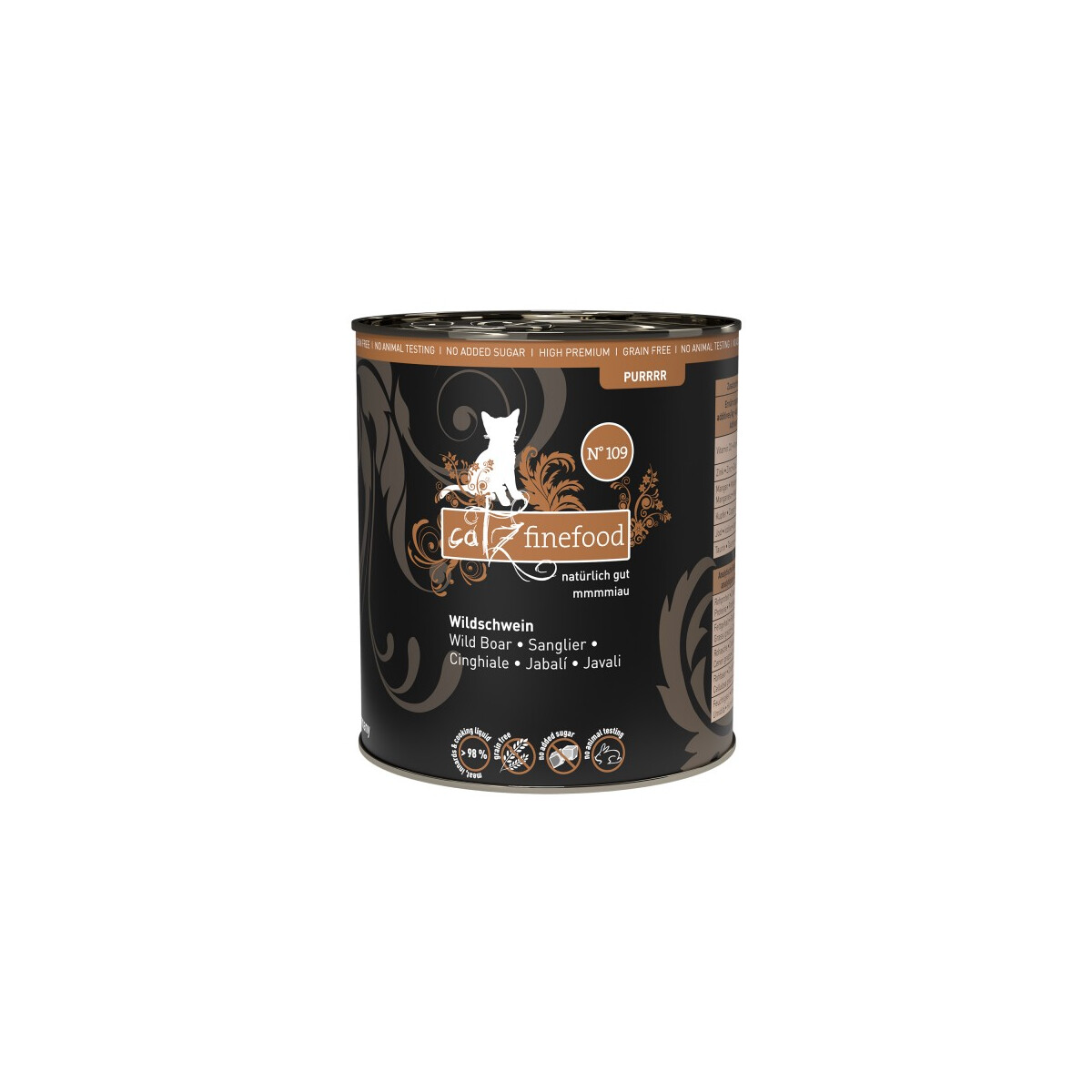 Catz Finefood Purrrr No. 109 Wildschwein 800g.