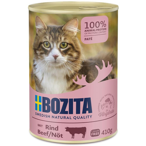 Bozita Rind 400g.  5 + 1 GRATIS