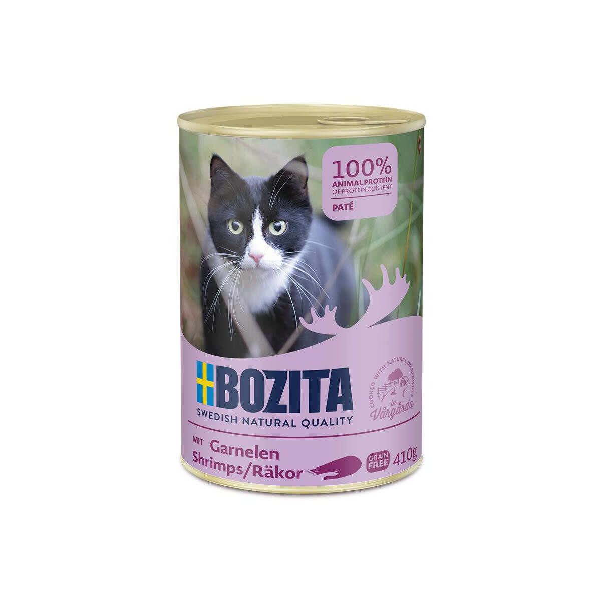 Bozita mit Garnelen 400g.  5 + 1 GRATIS