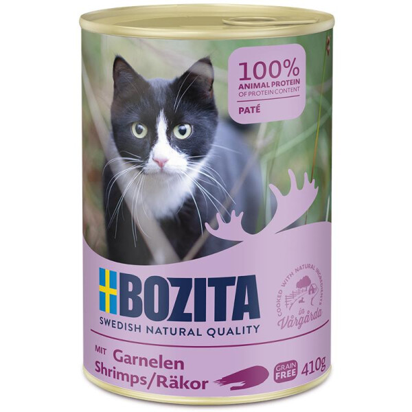 Bozita mit Garnelen 400g.  5 + 1 GRATIS