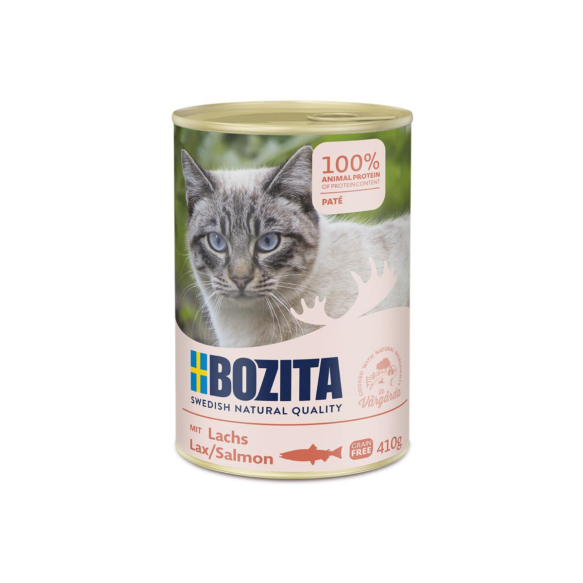 Bozita Lachs 400g.  5 + 1 GRATIS