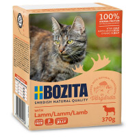 Bozita Häppchen in Gelee mit Lamm 370g.  5 + 1 GRATIS