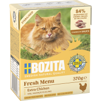 Bozita Sterilised Häppchen in Sauce viel Huhn 370g.