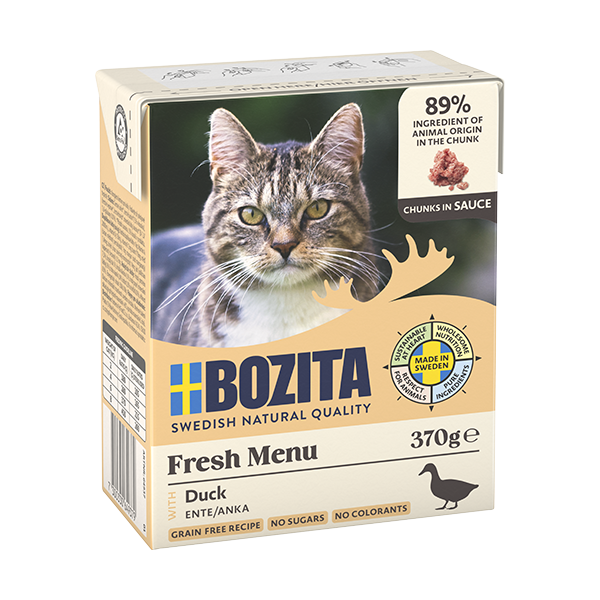 Bozita Häppchen in Sauce mit Ente 6 x 370g