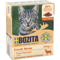 Bozita Häppchen in Sauce mit Lamm 370g.  5 + 1 GRATIS