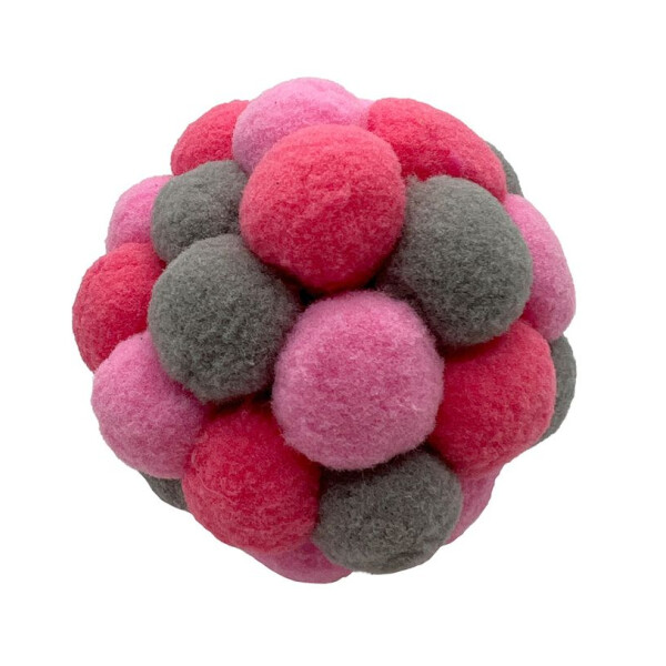 Katzenspielkugel Pink Plush