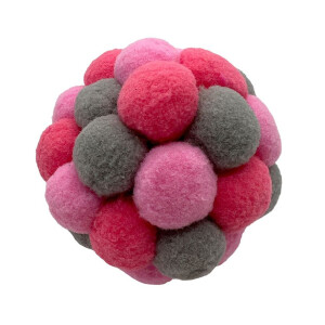 Katzenspielkugel Pink Plush