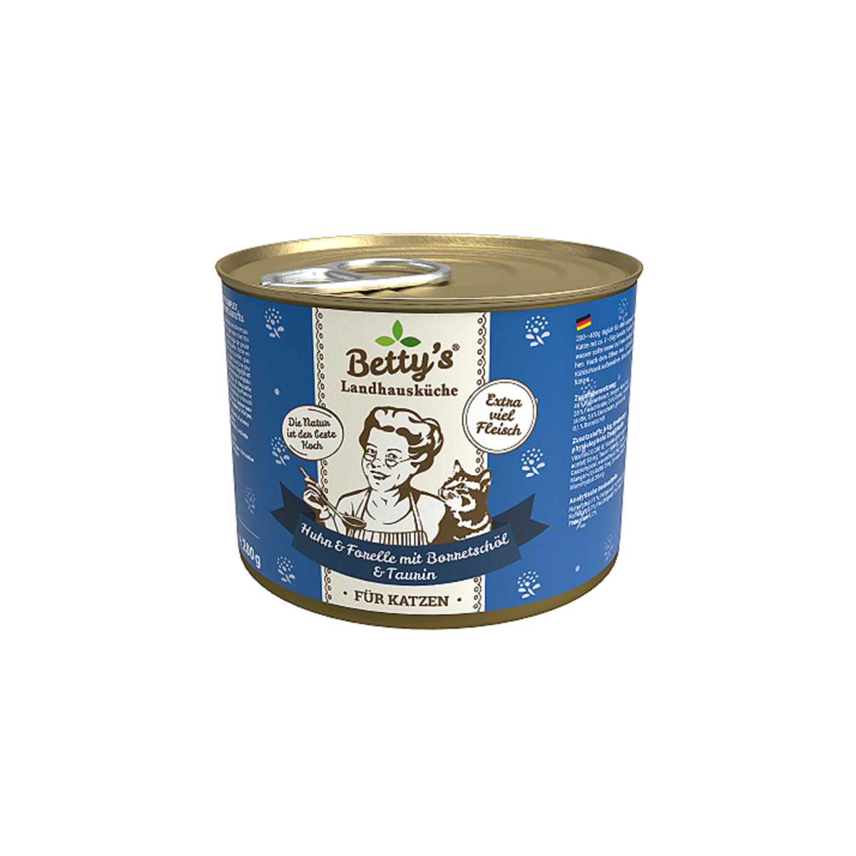 Betty´s Landhausküche Huhn & Forelle 200g.