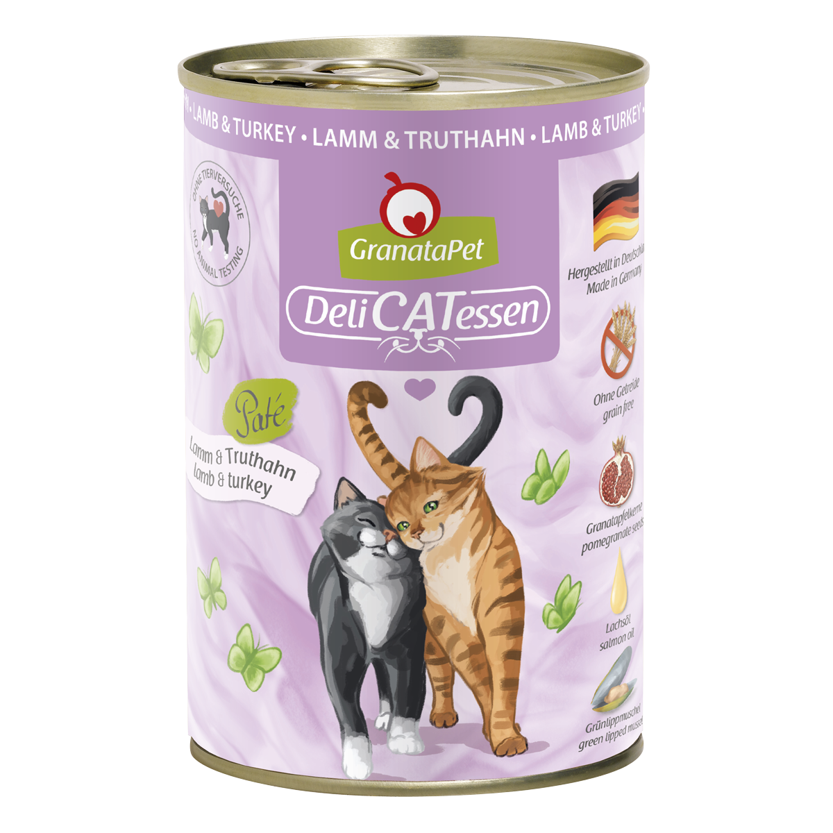 GranataPet Cat Lamm & Truthahn 400g.