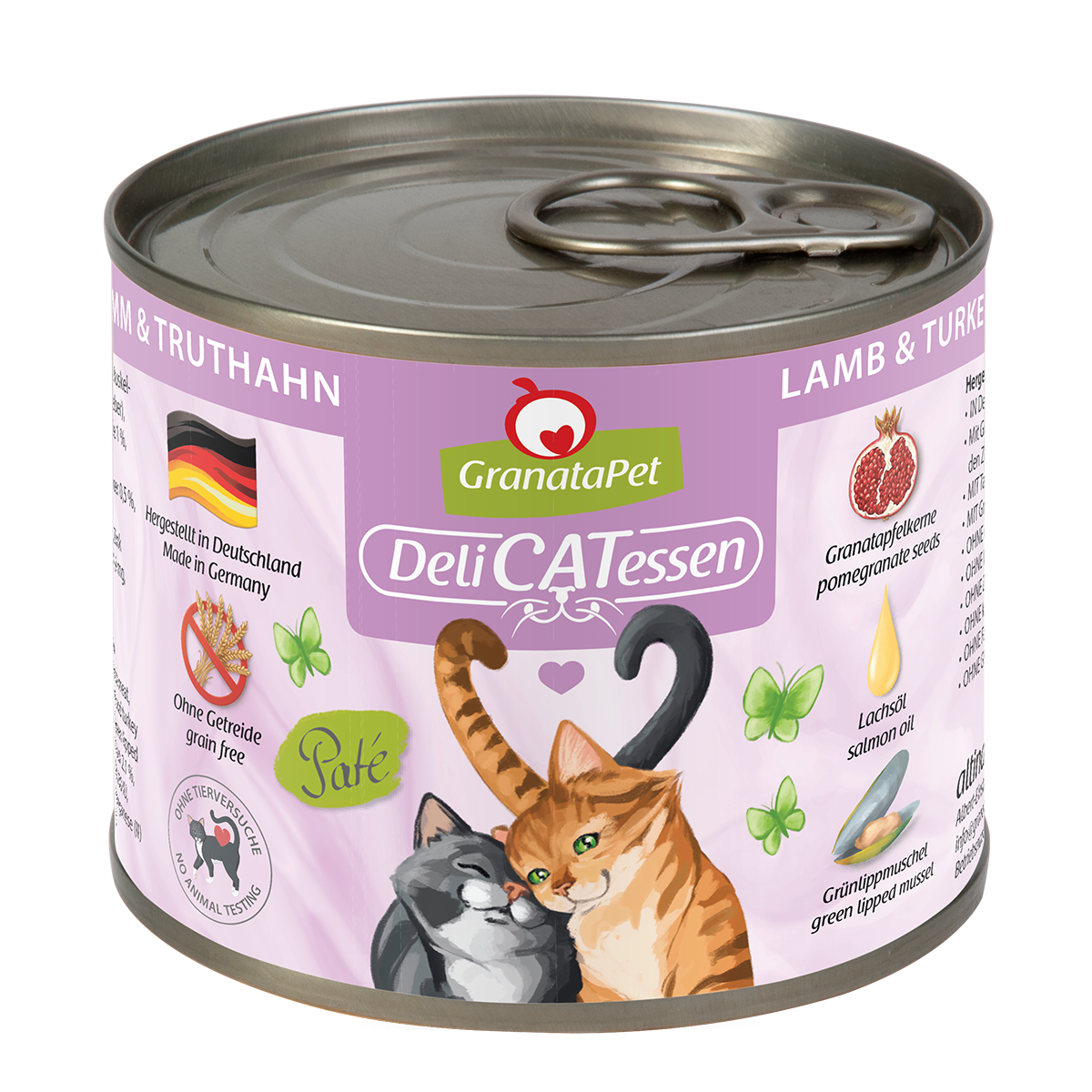 GranataPet Cat Lamm & Truthahn 200g.