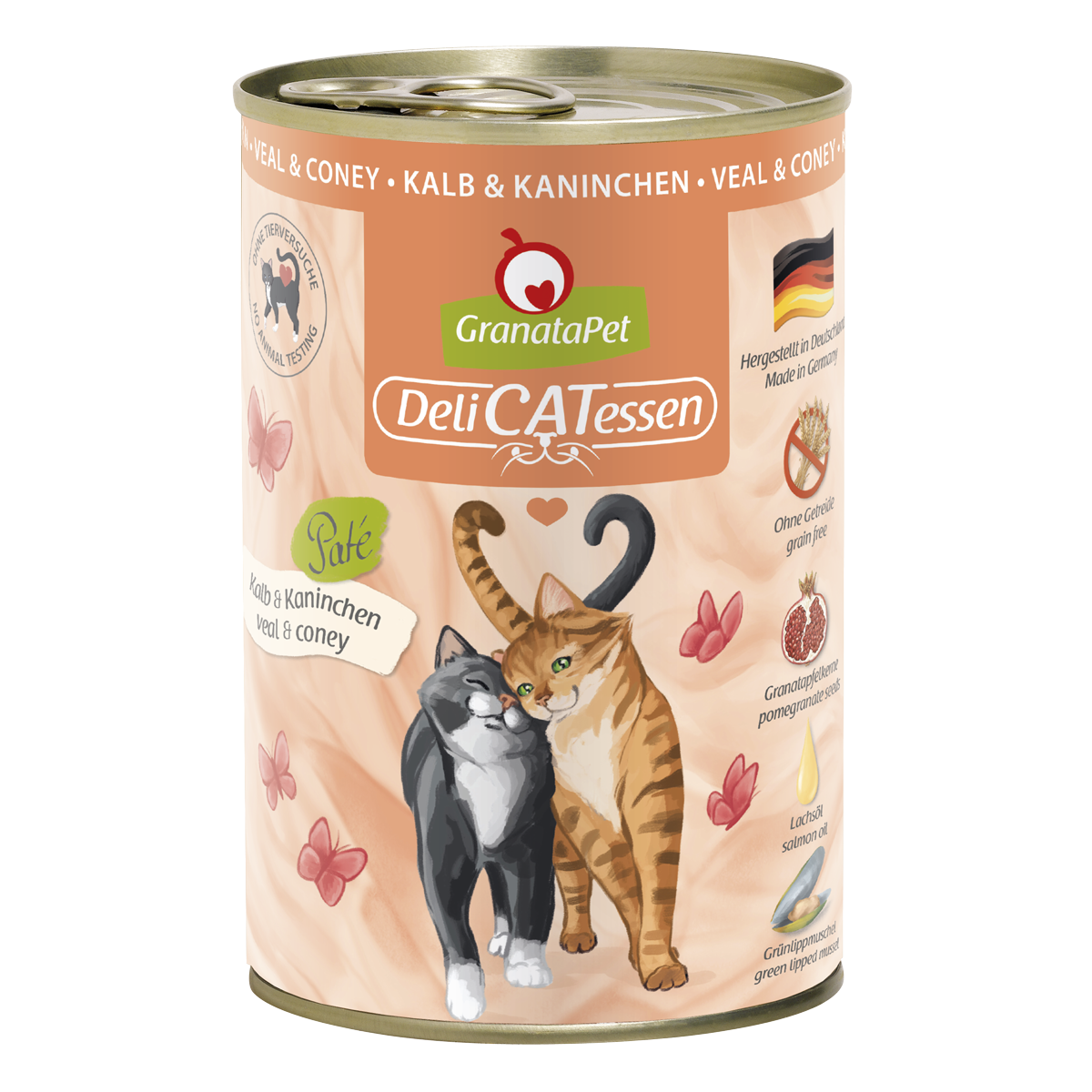 GranataPet Cat Kalb & Kaninchen 400g.