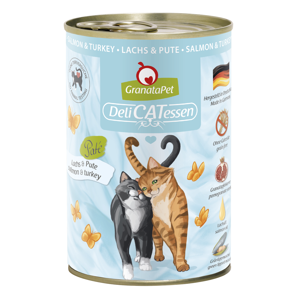 GranataPet Cat Lachs & Pute 400g.