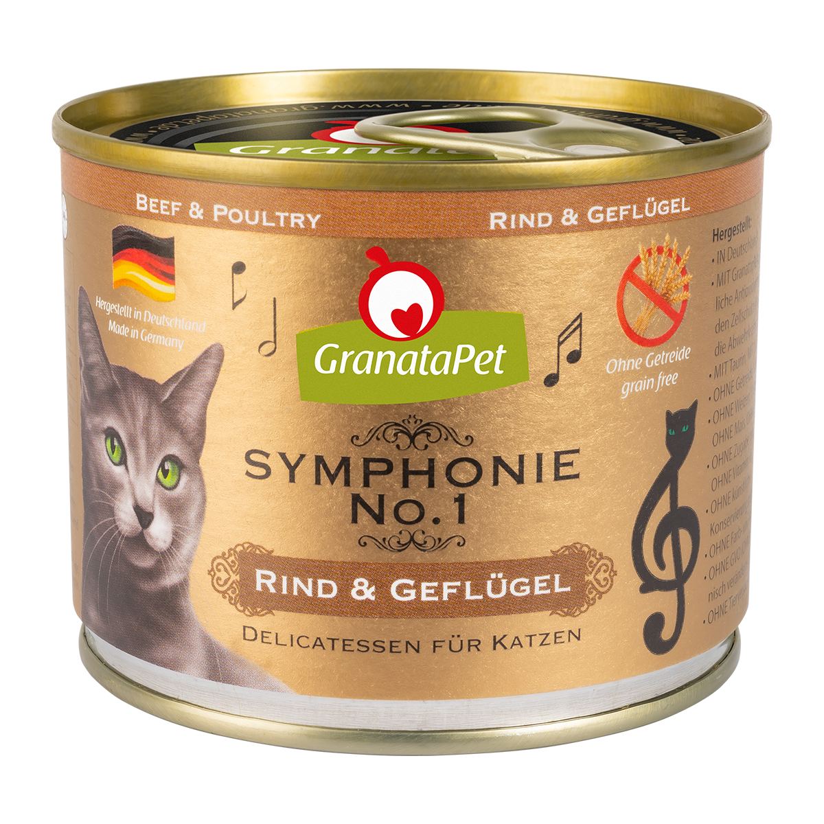 GranataPet Symphonie Nr. 1 Rind & Geflügel 200g.